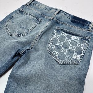 American Eagle slim straight distressed jeans